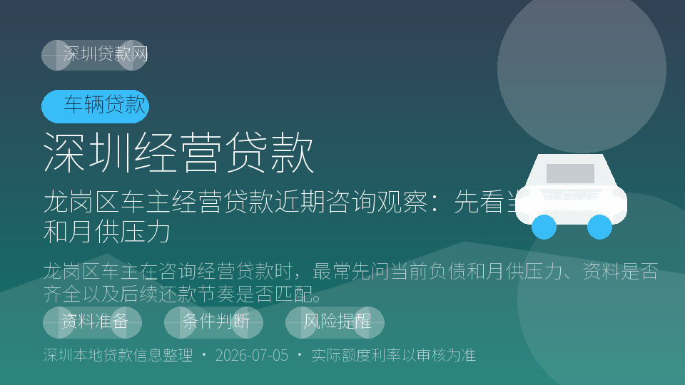 深圳经营贷款内容配图